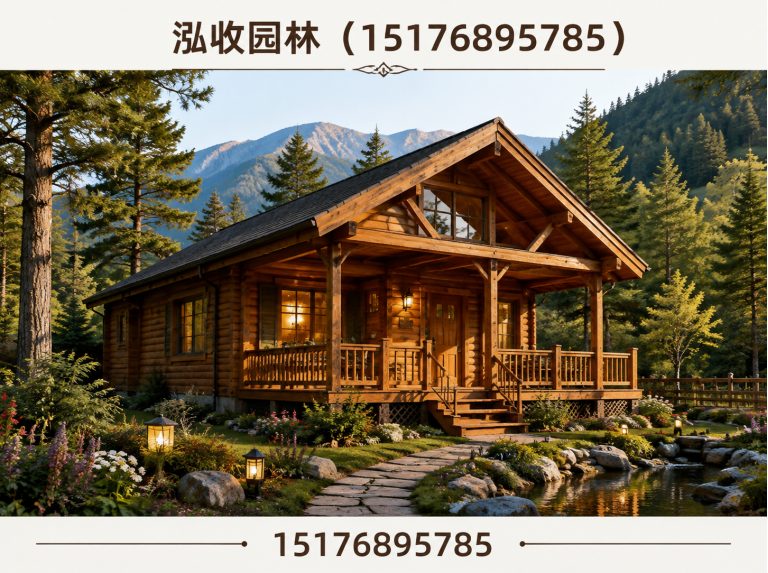 朝阳防腐木凉亭展示图