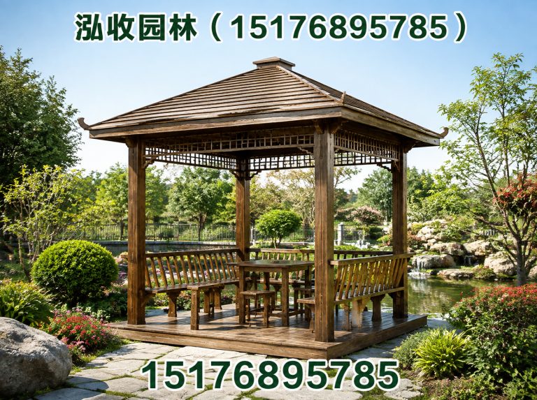 朝阳防腐木展示图